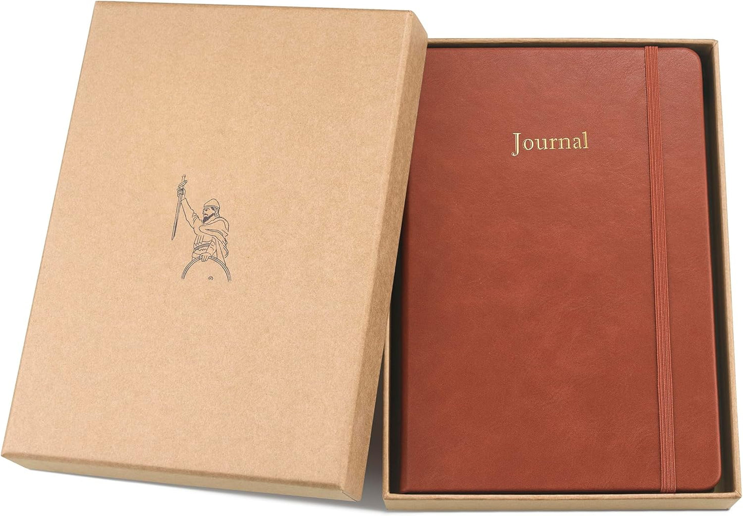 Wykeham's Executive 2026 Undated Daily Journal Planner – US Format – Customization Available (Brown, 8.5"×5.5" - Undated)