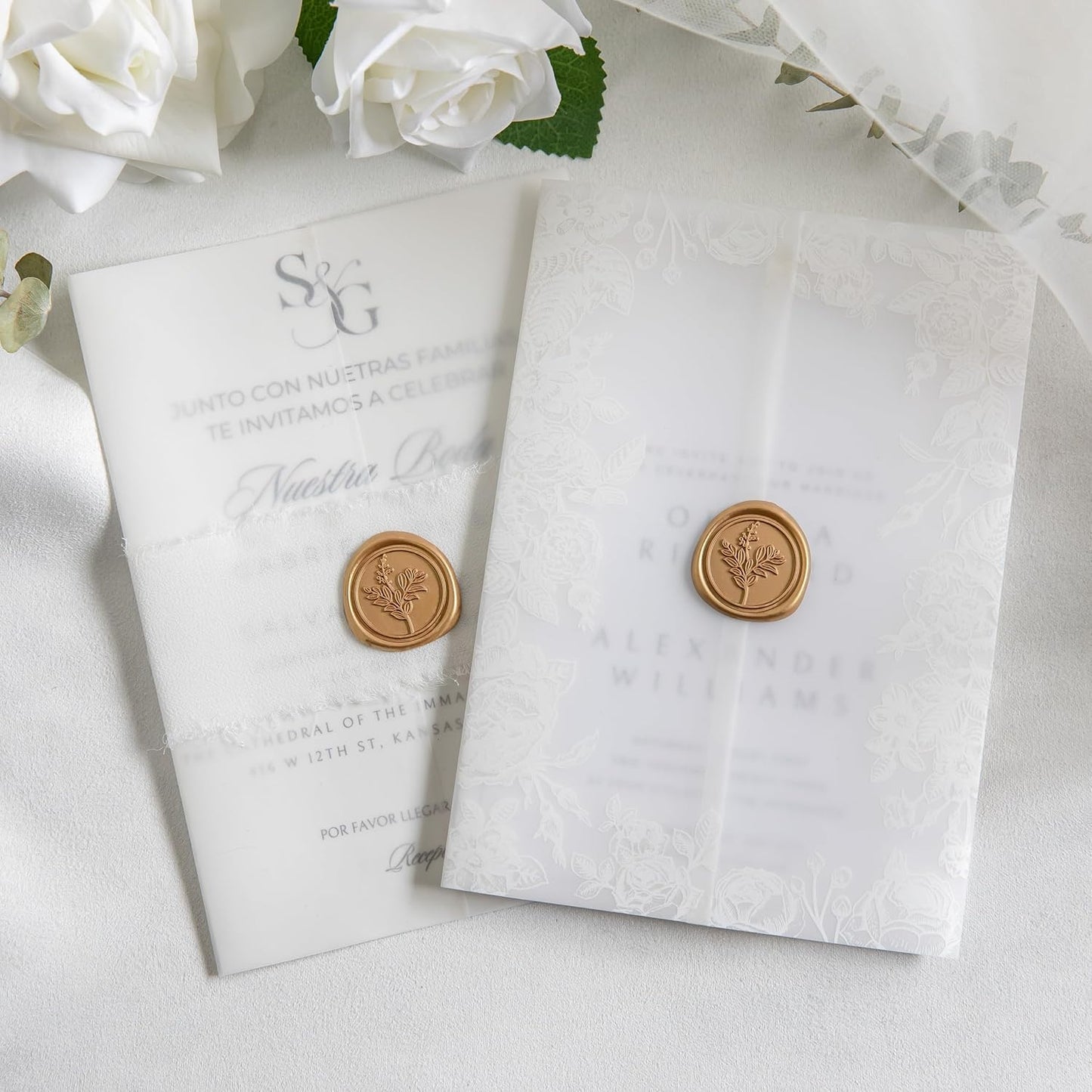 60 Pcs Gold Wax Seal Stickers, Stamp Seal Envelope Stickers - Perfect for Wedding Invitation, Gift Box Craft Wrapping, Christmas Cards Decor