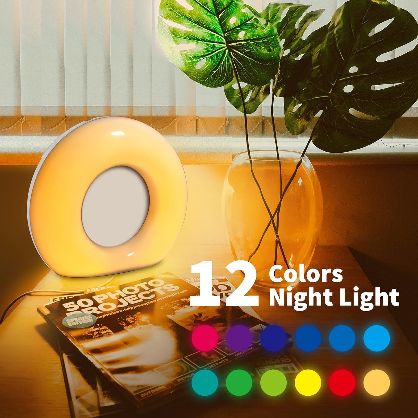 Sound Machine White Noise Machine with 30 Soothing Sounds 36 Levels Volume 5 Timers and Memory Function Effectively Blocks Noise Ideal Sleep Machine for Baby Kids Adults Night Light