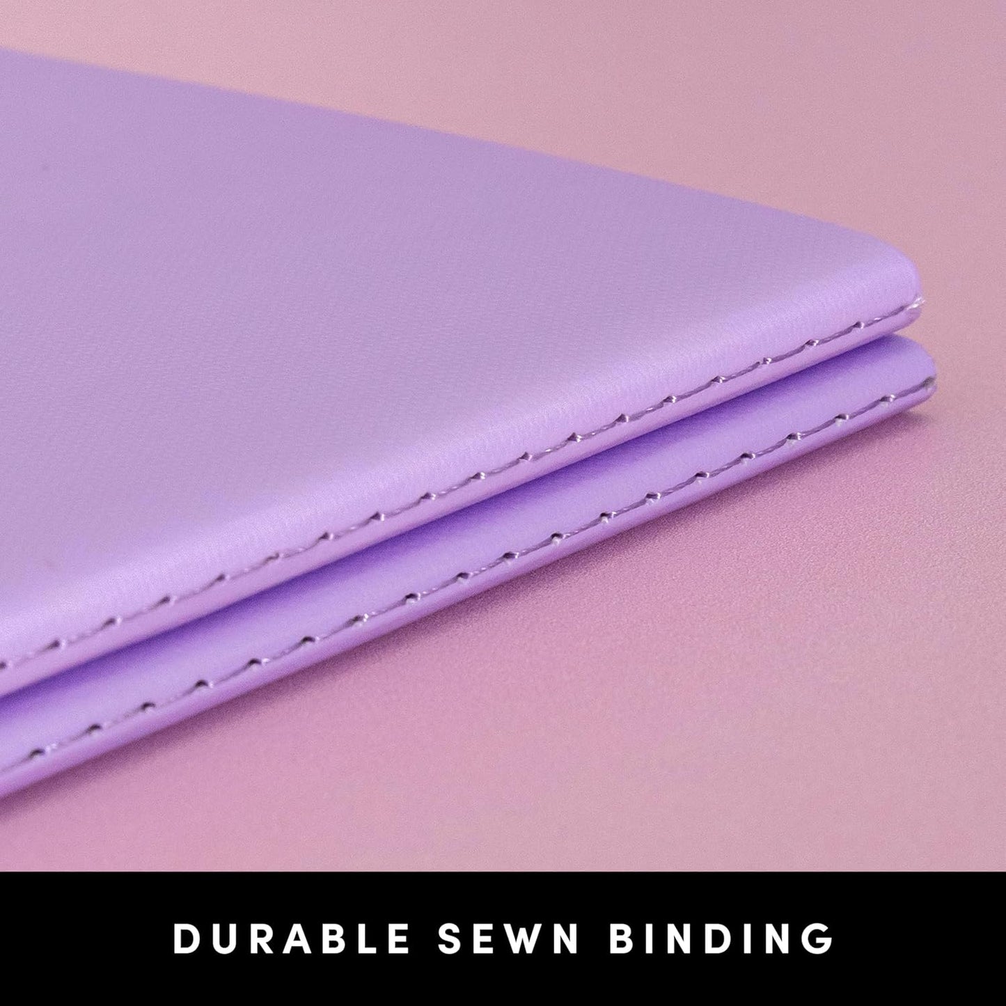 PAPERAGE Soft Cover Blank Journal Notebook, 2 Pack, (Burgundy), 100 Pages, Large 7.5 inches x 9.5 inches, Ideal for Sketch Book, Note Taking & Travel Journal