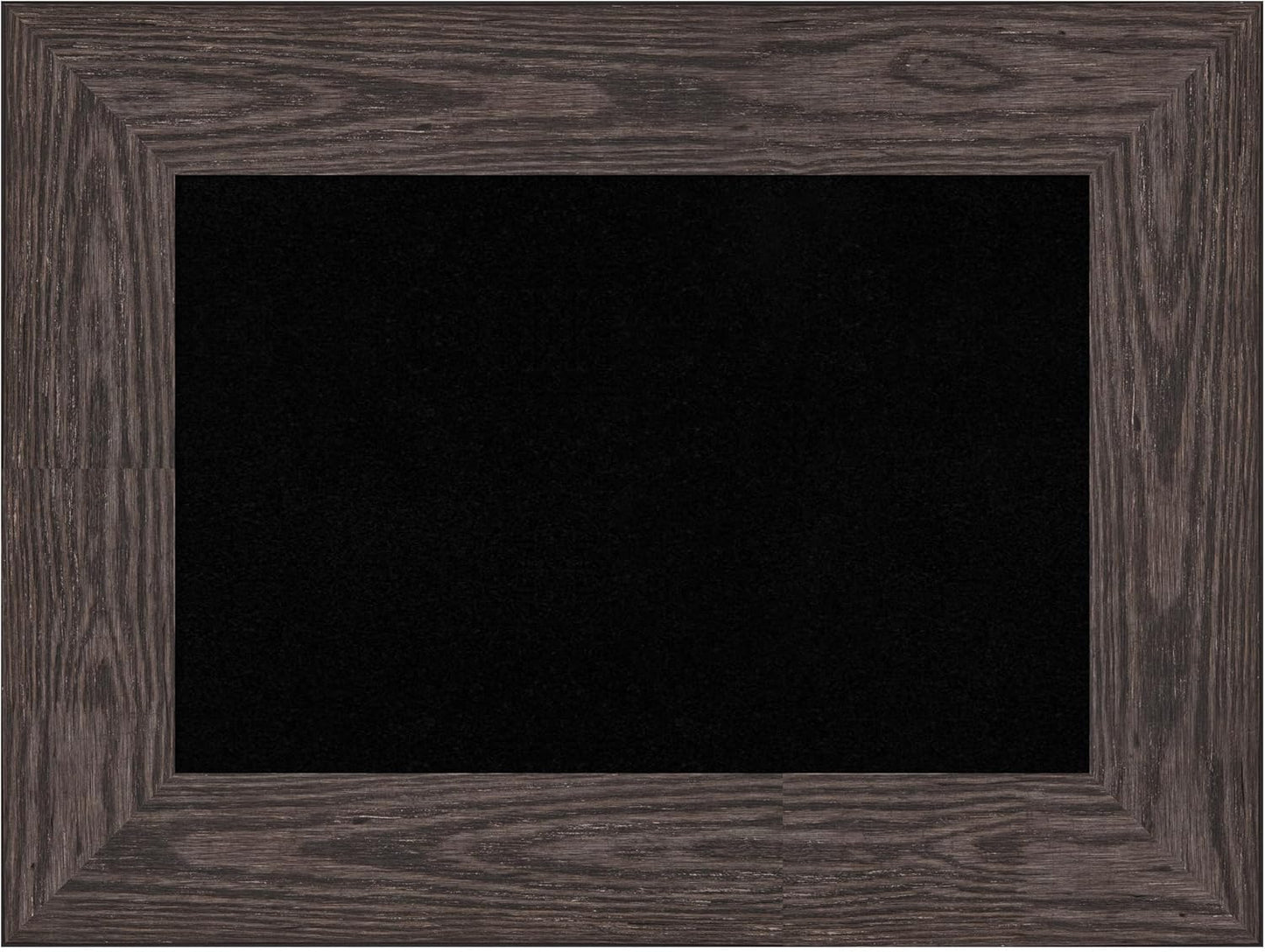 Amanti Art Black Cork Board for Wall, 18x24 Vision Board with Black Wood Frame, Small Corkboard Office Decor for Home Organization, Country Rustic Corkboard Pinboard to Display Items for Home