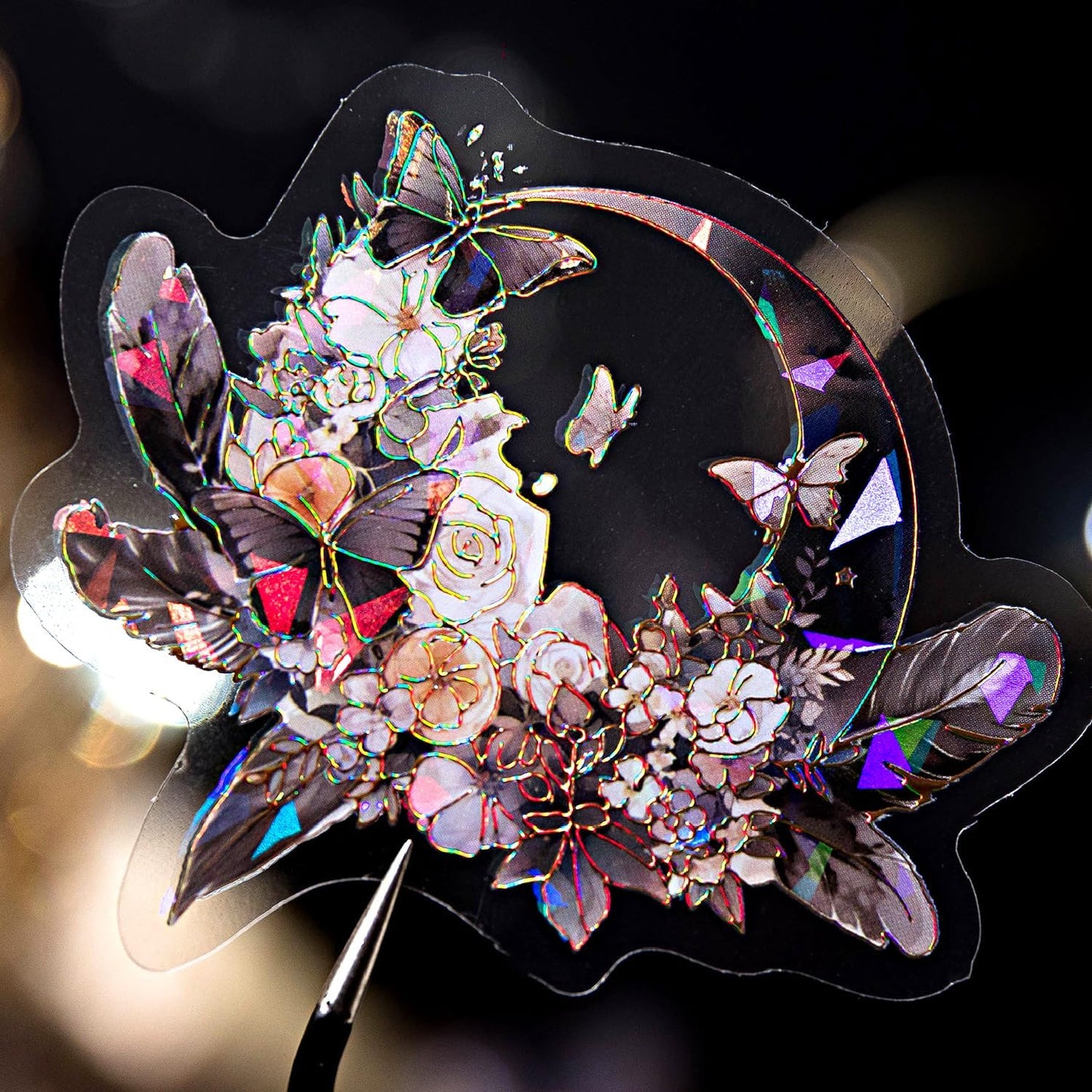 Alideco 120pcs Scrapbook Stickers Jellyfish Flowers Scrapbooking Junk Journal Crafts Embelishment Decoration Diary Stickers (wujieyumao)