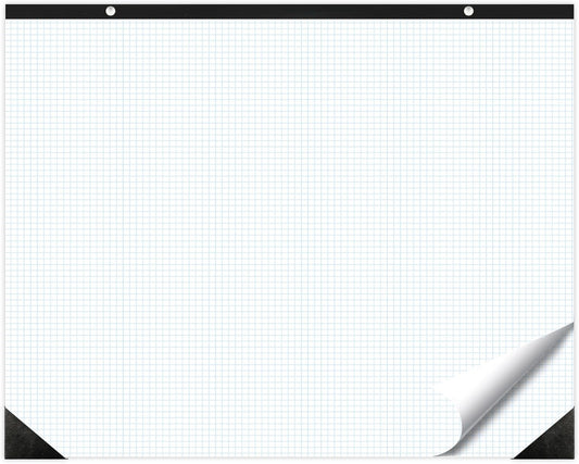 gisgfim Large Engineering Graph Paper 22x17 in Sturdy Graph Desk Pad 1/4 in Quad Grid Blueprint Paper Giant Drafting Pad Sketching Graph Paper for Engineer Architect Designer Mathematician Draftsman