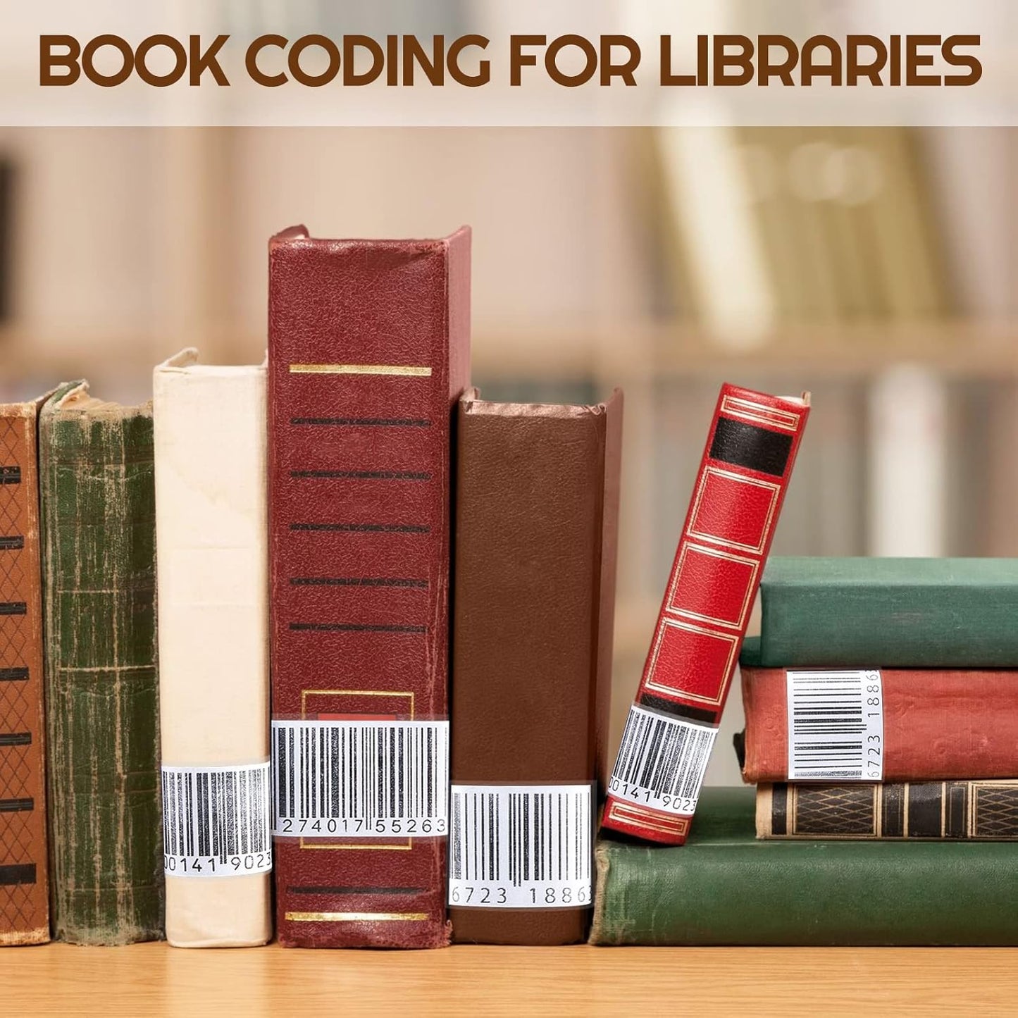 Zonon 500 Pcs Clear Labels Label Protector Clear Stickers Wafer Seals Waterproof Labels for Protecting Barcodes, Numbers and Stickers (3.14 x 1.18 Inch,Rectangle)