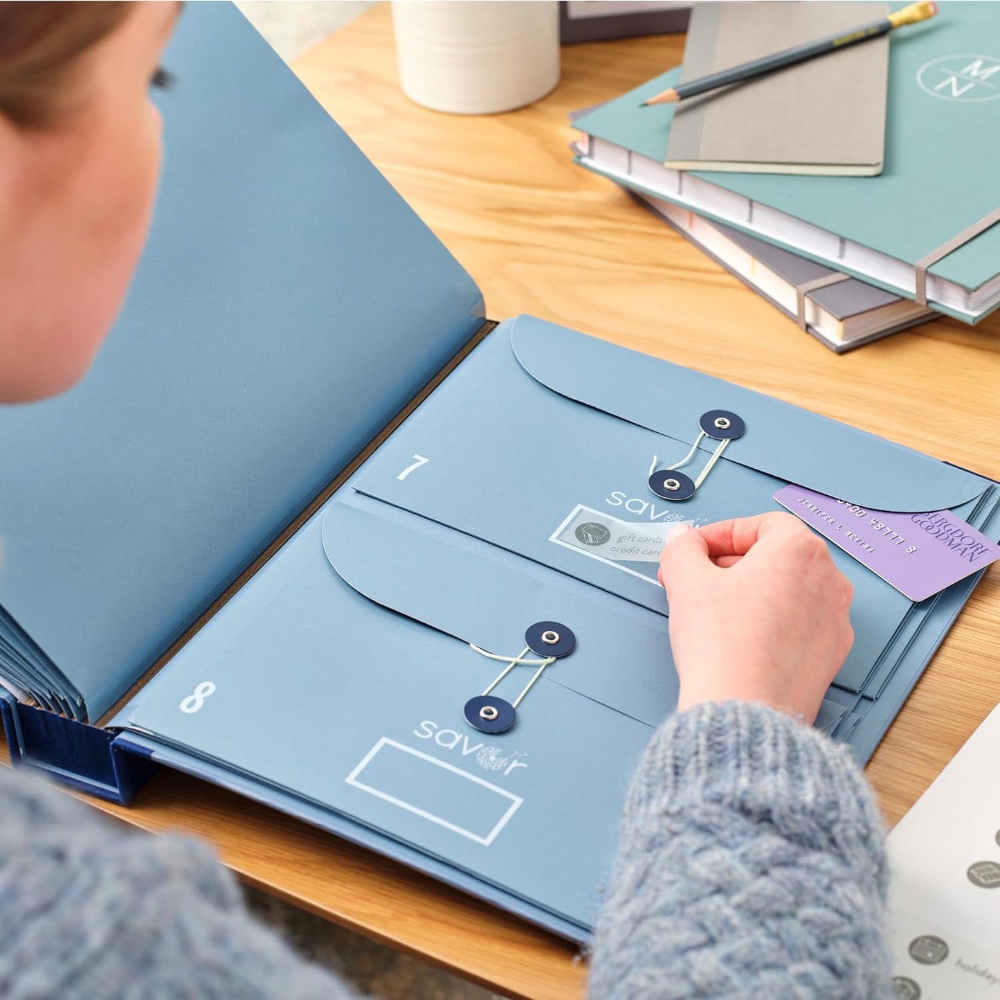 Savor | 2025 Edition in Case Go Missing™ Binder | Viral TikTok Folio for True-Crime Fans to Record Personal Info, Estate Planning & Emergency Preparation