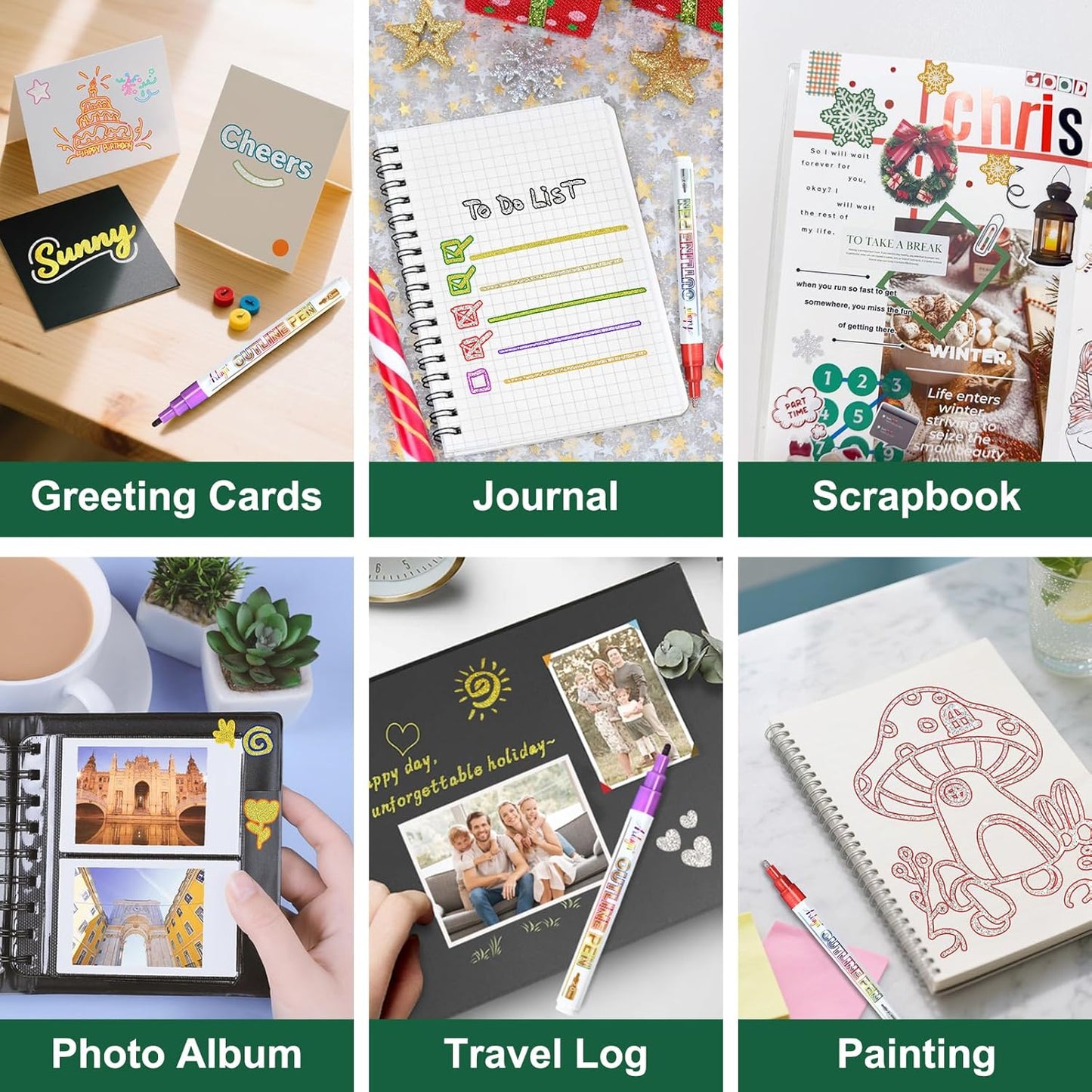 Glitter Markers Paint Pens, Teen Girl Gifts Trendy Stuff 4-16 Year Old, 28 Pack Gold and Silver Shimmer Metallic Markers Arts Crafts Supplies for Kids Ages 6 to 8, 9-12 Birthday Gifts for Tweens