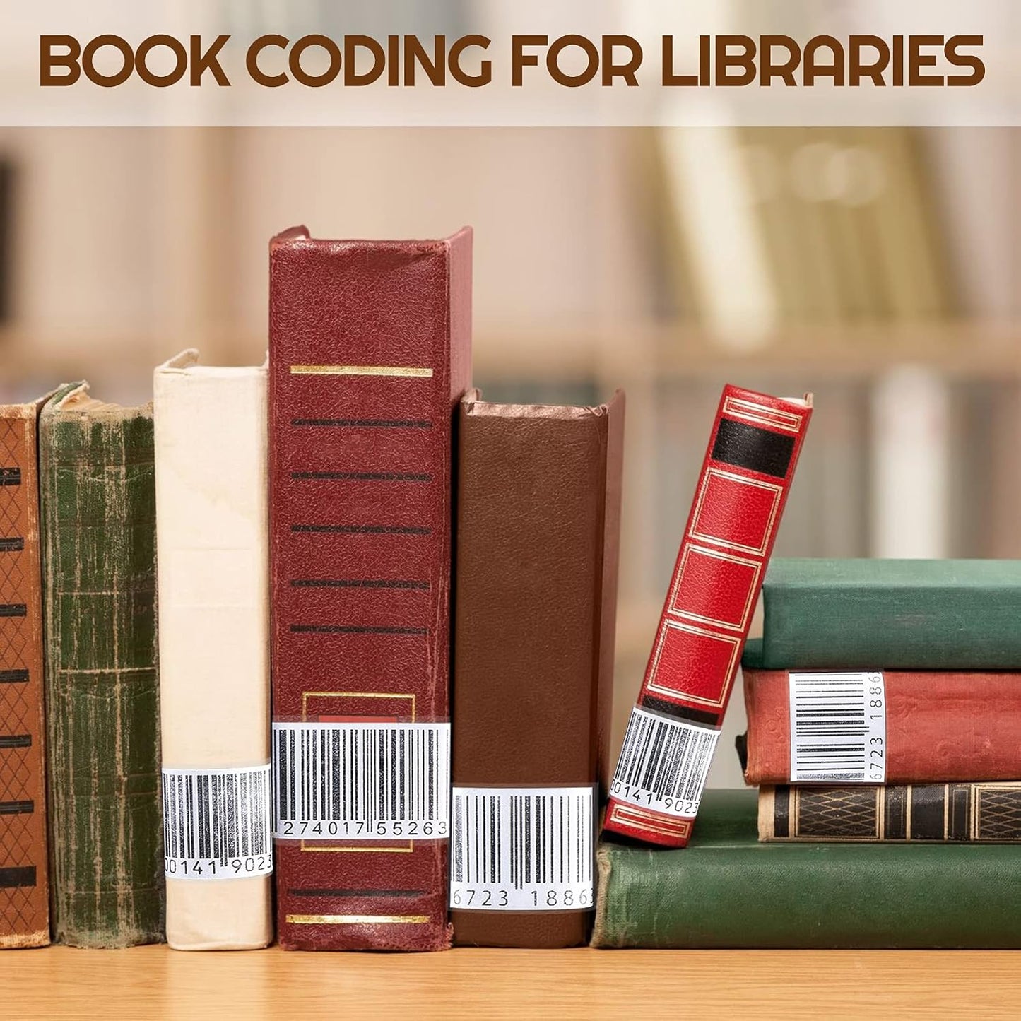 Zonon 750 Pcs Clear Labels Label Protector Clear Stickers Wafer Seals Waterproof Labels for Protecting Barcodes, Numbers and Stickers (3.15x1.18 Inch,Rectangle)