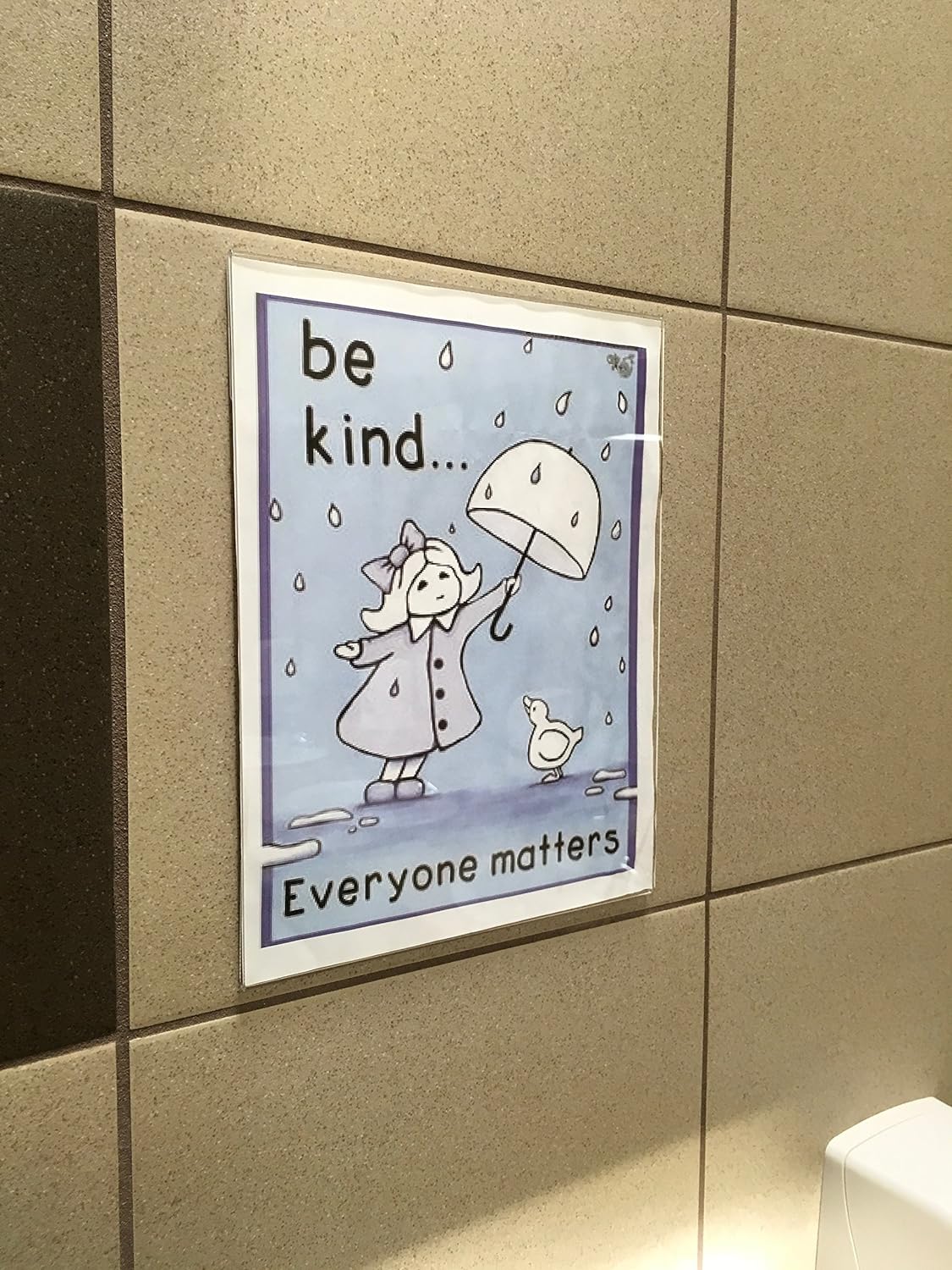 Niubee Acrylic Sign Holder 5x7 Vertical, Wall Mount Sign Holder Door Sign Holder Memo Holder Clear Wall Frame with Tape Adhesive for Office, Home, Store, Restaurant, No Drilling - Vertical (6 Pack)