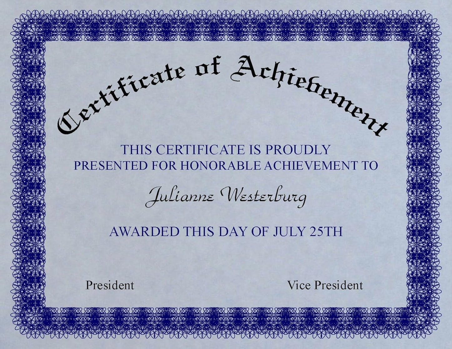 100 Light Blue Old Age Parchment 60# Paper Sheets - 8.5" X 11" (8.5X11 Inches) Standard Letter|Flyer Size - 60 lb/Pound Text/Copier/Printer Weight - Vintage Colored Old Parchment Semblance