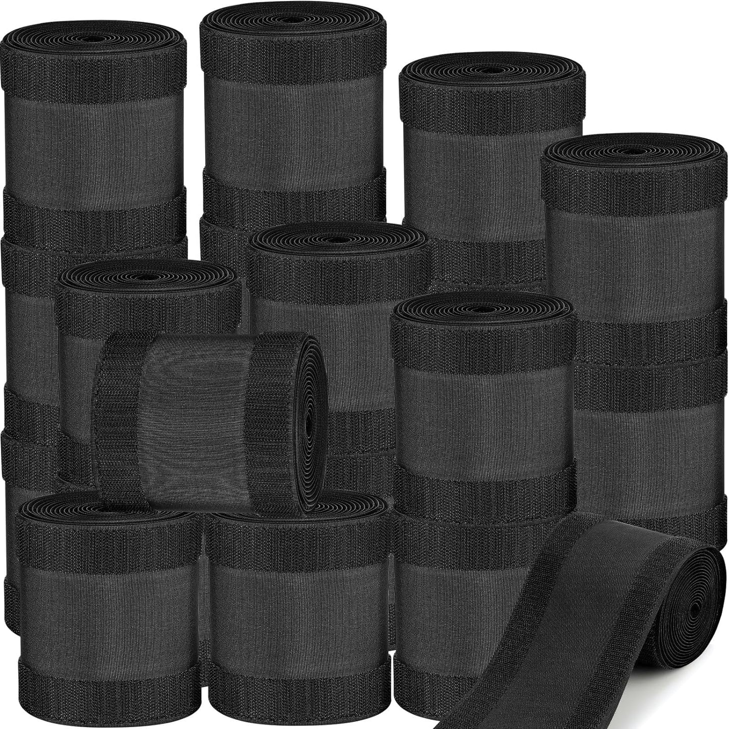 WILLBOND Carpet Cord Cover Cable Grip Floor Cover Cable Protector Management Only for Commercial Office Carpet(Black,196.85 ft)