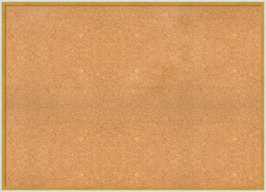 Amanti Art Natural Cork Board for Wall, 31x43 Vision Board with White Frame, Oversize Corkboard Office Decor for Home Organization, Modern Corkboard Pinboard to Display Items for Home Organization in