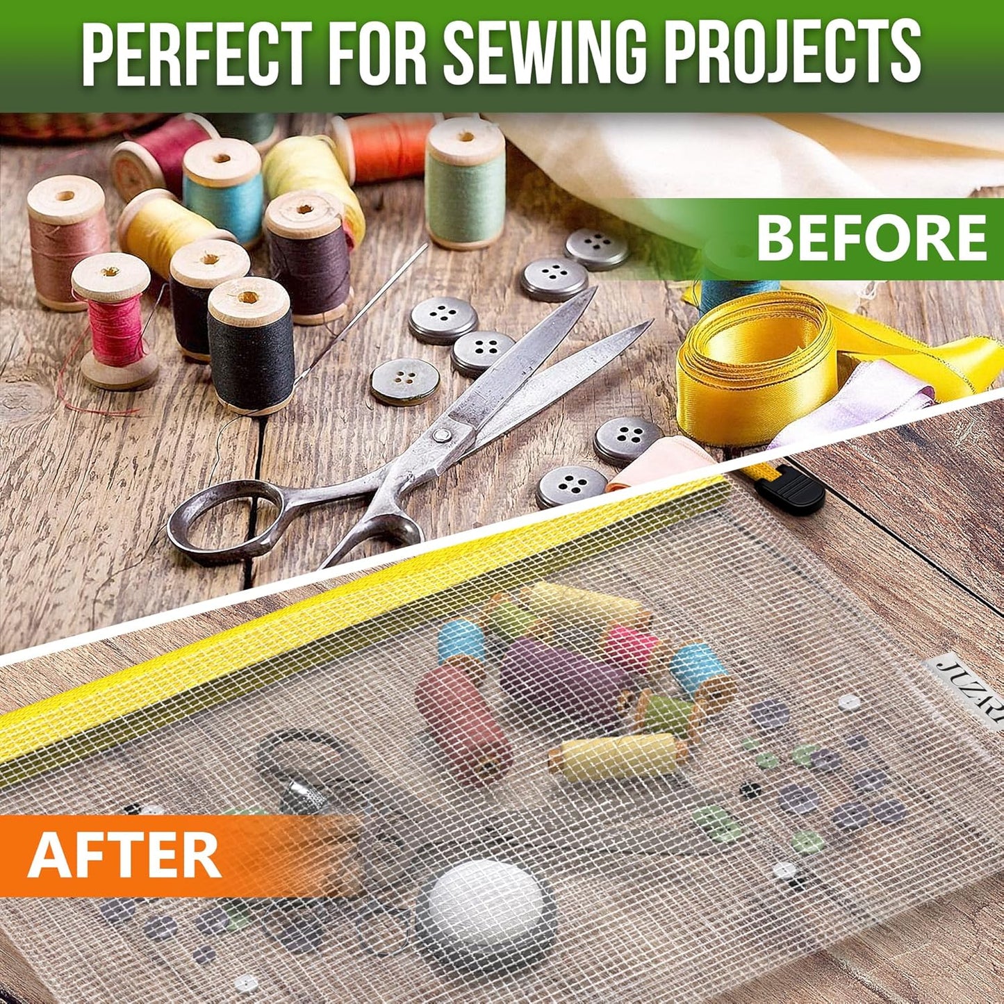 22 Pack Mesh Zipper Pouch Bags 10x14 inch - Plastic Zipper Pouches for Organizing - Document Bags With Zippers - Letter Size Zippered Pouch - Document Pouches With Zippers